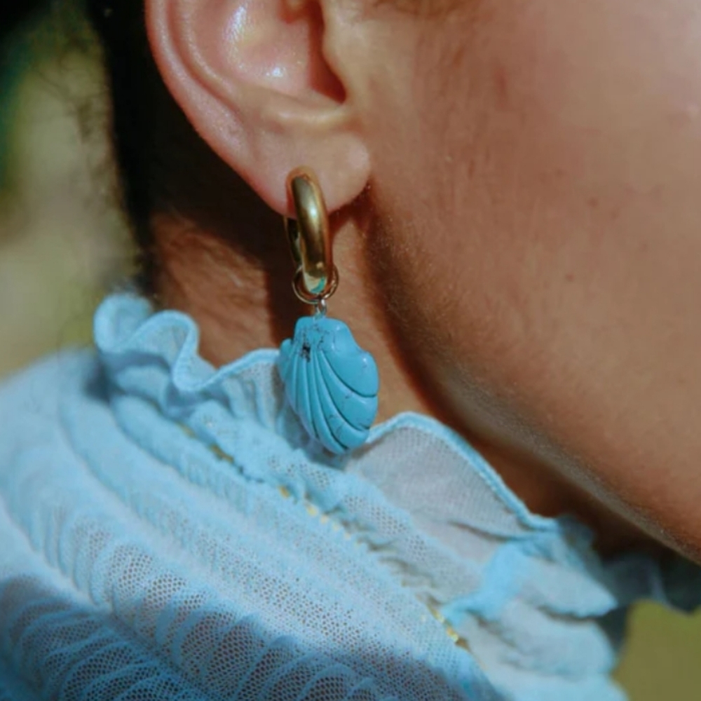ARO Shell We Dance Single Earring,  New
